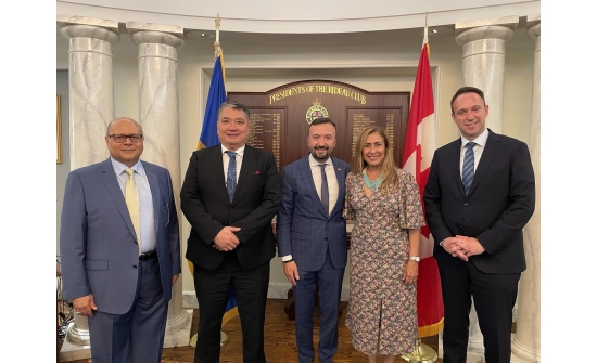 Ambassador Ariunbold met with deans of the diplomatic corps