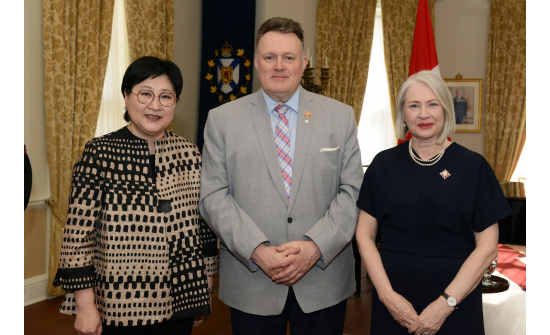 AMBASSADOR VISITS NOVA SCOTIA