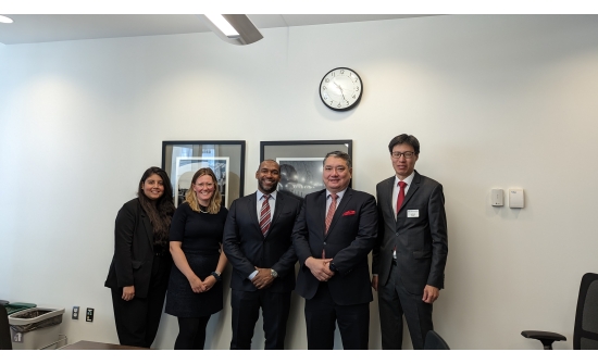 Ambassador Ariunbold Yadmaa met the Export Development Canada